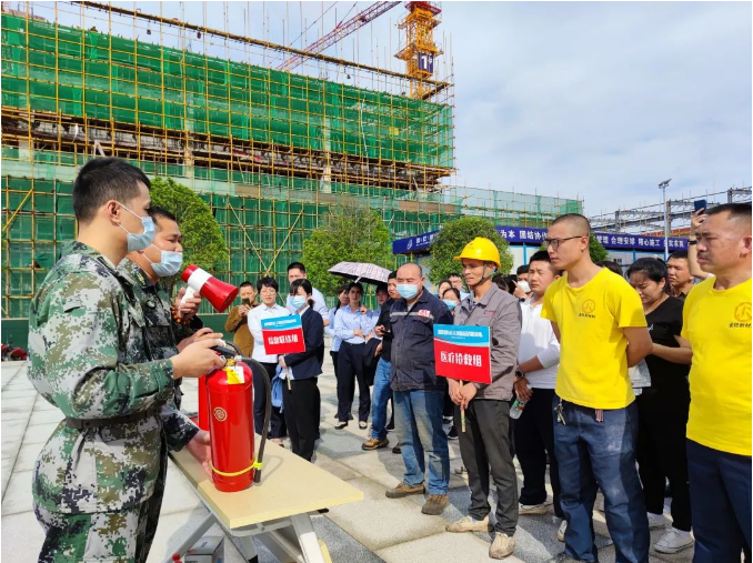 湘潭柏屹自主創(chuàng)新園2022年消防演練圓滿舉辦