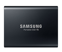 三星（SAMSUNG）T5 USB 3.1 Gen 2 移動(dòng)固態(tài)硬盤(pán) 玄英黑