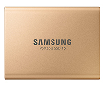 三星（SAMSUNG）T5 USB 3.1 Gen 2 移動(dòng)固態(tài)硬盤(pán) 玫瑰金