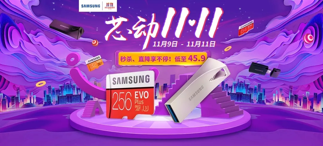 芯動(dòng)11.11丨秒殺、直降享不停！