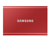 三星（SAMSUNG）T7 USB3.2 Gen2 移動(dòng)固態(tài)硬盤(pán) 火星紅