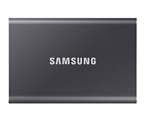 三星（SAMSUNG）T7 USB3.2 Gen2 移動(dòng)固態(tài)硬盤(pán) 太空灰